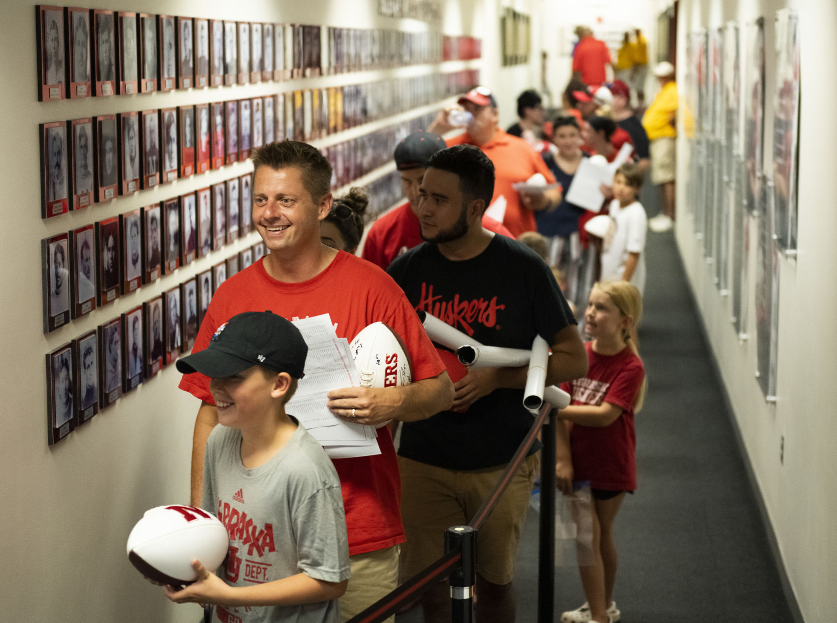 Nebraska fan day, 7.29